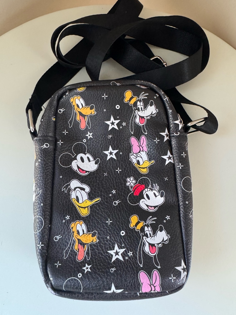 Buckle-Down Disney Mickey Mouse and Friends Sensational Six Crossbody Purse